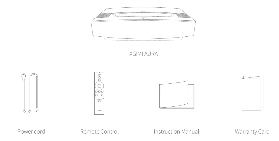 XGIMI 925074 Aura Laser Projector-fig-1
