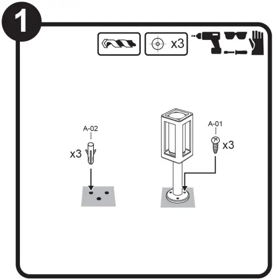 tecnolite 60H3429MVN Outdoor Light - ELECTRICAL 1