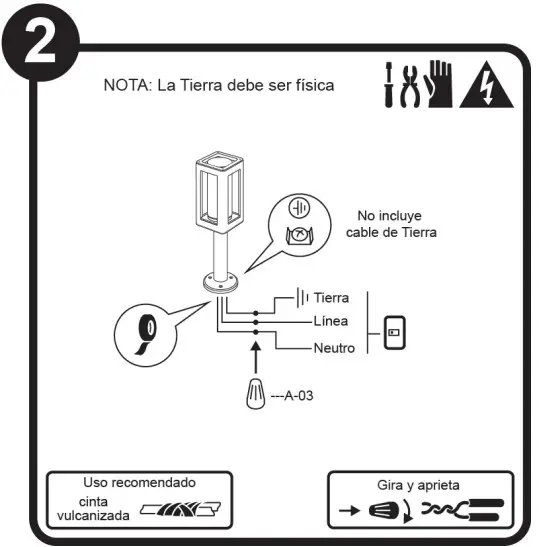 tecnolite 60H3429MVN Outdoor Light - ELECTRICAL 2