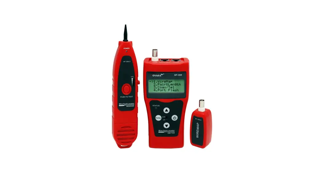 Noyafa Nf-308s Wire Fault Locator Instruction Manual Noyafa Nf-308s Wire Fault Locator Instruction Manual