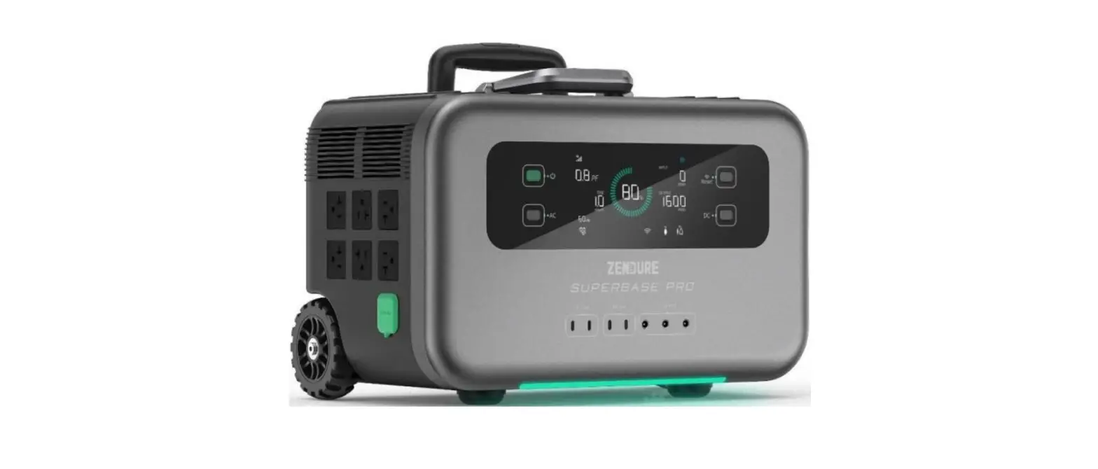 Zendure Zd-sbp2000-bk-eu Portable Power Station User Manual