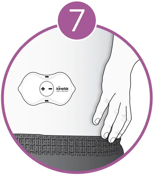 Kinetik WELLBEING WT2 Tens Pain Reliever - intensity