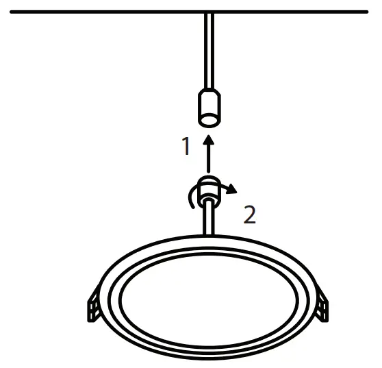 SUNCO 6 Inch Slim Selectable White Led Light  - Knockout 2