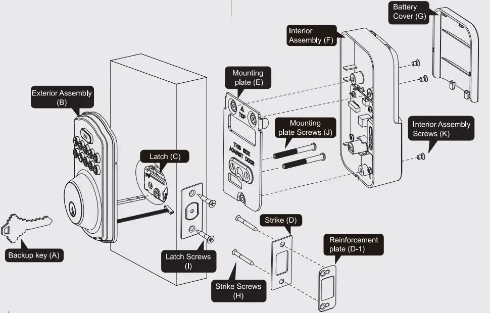 Kaadas-KS0-Keypad-Digital-Deadbolt-PRODUCT-4
