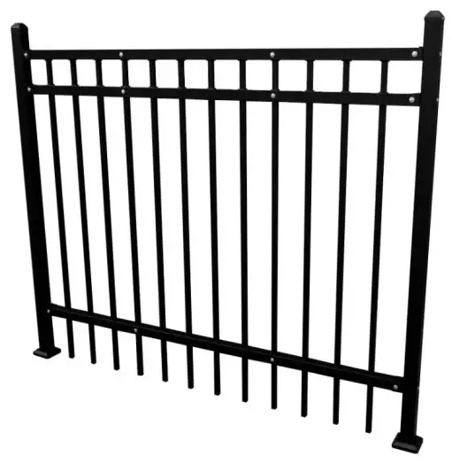 NIDO GROUP 20-008-050 Square Galvanized Steel Fence Picket with Spear Point 1