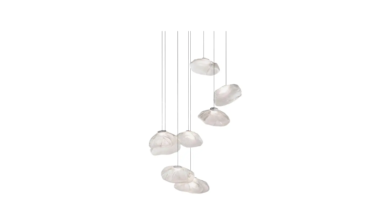 Cens Lighting Melna Glass Random Shape Pendant Lamp Instruction Manual