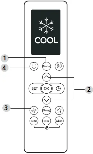 Ferroli AMBRA Remote Controller 08
