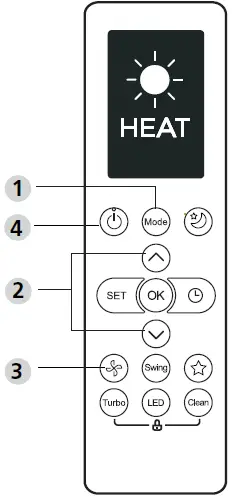 Ferroli AMBRA Remote Controller 10