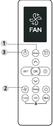 Ferroli AMBRA Remote Controller 11