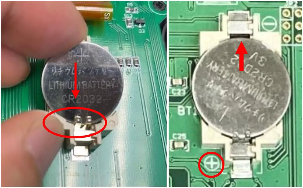 Install hand controller battery