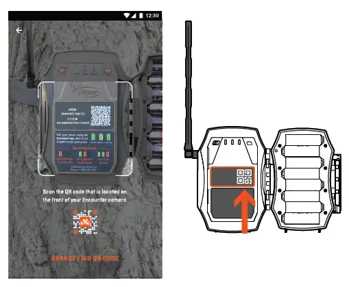 Scanning the QR Code