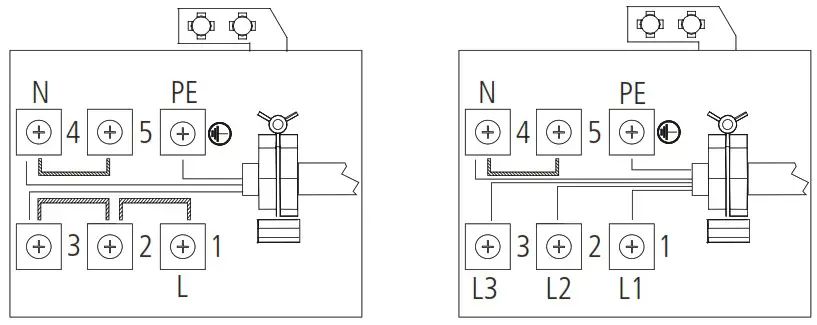 Caple DD780BK Downdraft Induction Hob - Electrical Connection
