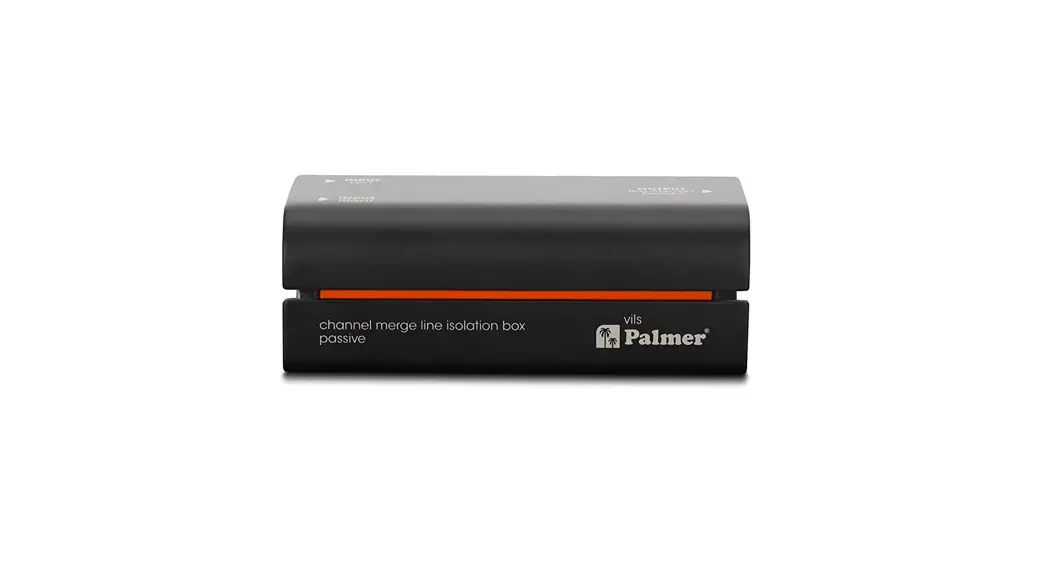 Palmer River Series 1-kanal Line Isolation Box Passiv User Manual Palmer River Series 1-kanal Line Isolation Box Passiv User Manual