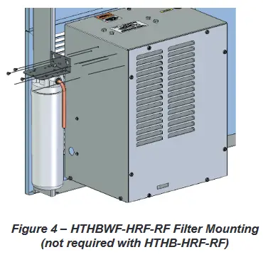 Halsey Taylor HTHB-HRF RF Retro Fit Hydroboost Bottle Filling Station - filter