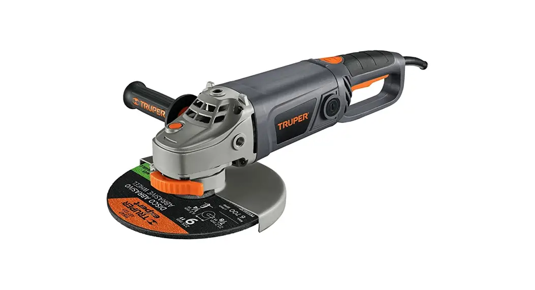 Truper Esma-9n3 2.8 Hp Power 9 Inch Angle Grinder Instruction Manual Truper Esma-9n3 2.8 Hp Power 9 Inch Angle Grinder Instruction Manual