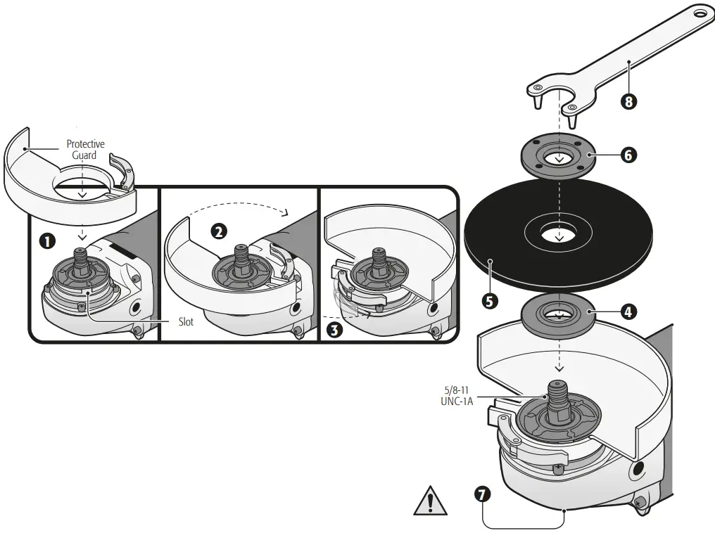 TRUPER ESMA-9N3 2.8 Hp Power 9 Inch Angle Grinder - Fig 5