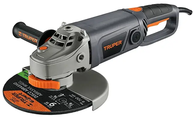 TRUPER ESMA-9N3 2.8 Hp Power 9 Inch Angle Grinder