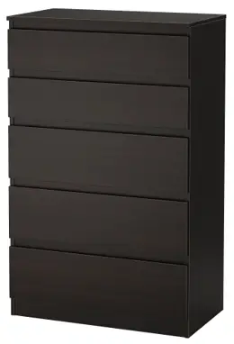IKEA KULLEN Dresser with 5 Drawers -