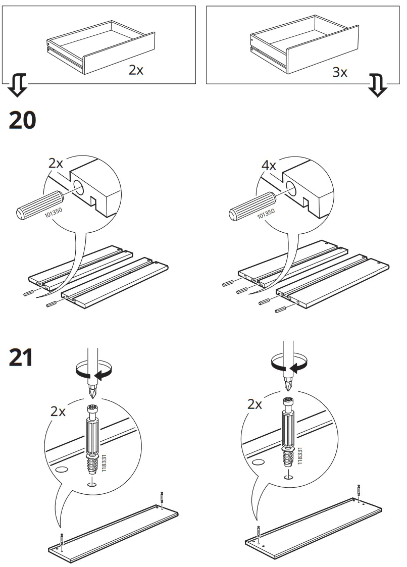 IKEA KULLEN Dresser with 5 Drawers - fig18