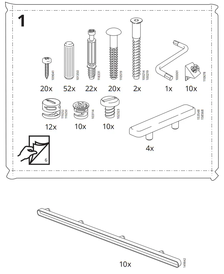 IKEA KULLEN Dresser with 5 Drawers - fig3