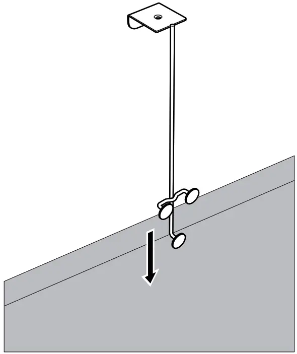 IKEA PLUGGLAND Hanger for Door - Figure2