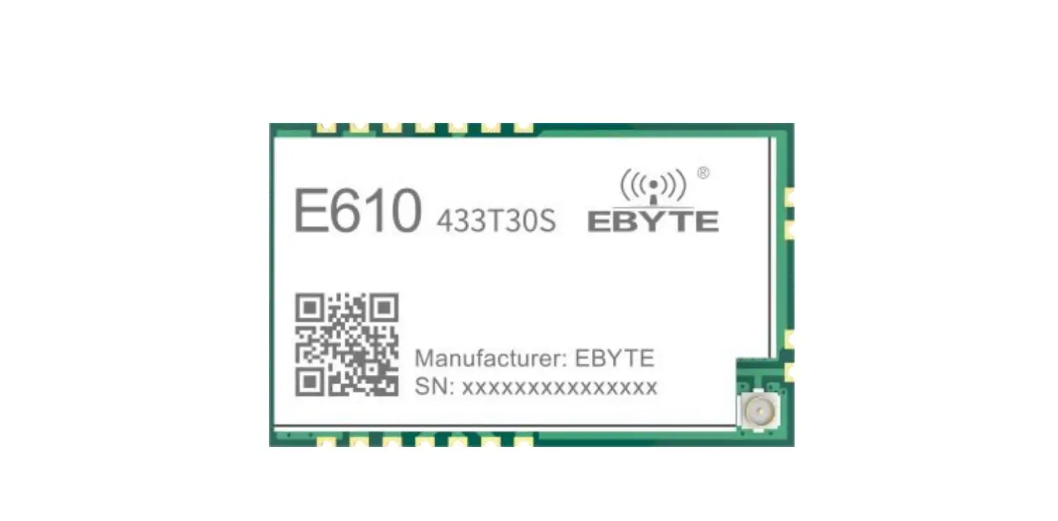 Ebyte E610-433t30s 433mhz 1w Wireless High-speed Connection Module User Manual