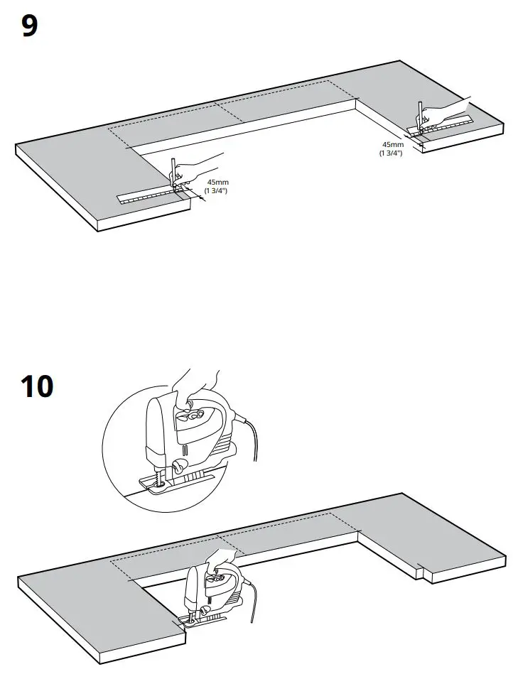 IKEA HAVSEN Apron Front Double Bowl Sink Instruction Manual - How to use 9.10
