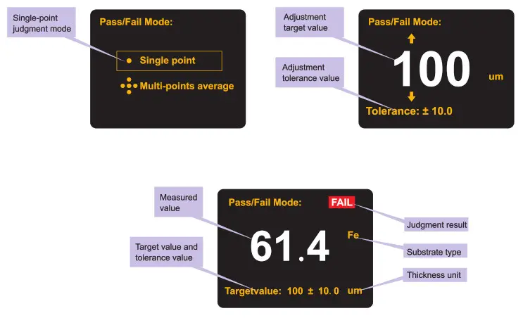 UNI-T UT343D Coating Thickness Gauge - namber 3