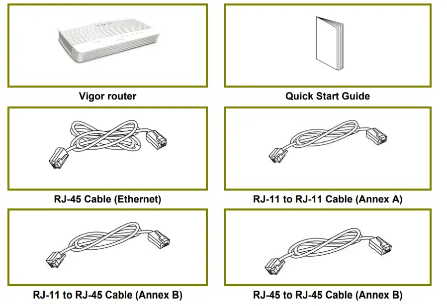 DrayTek Vigor2766 Series GFast Security Router - model