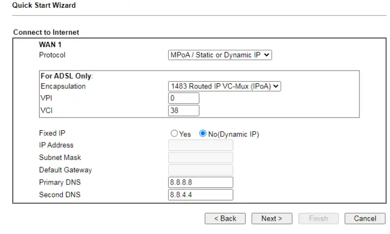 DrayTek Vigor2766 Series GFast Security Router - button 2