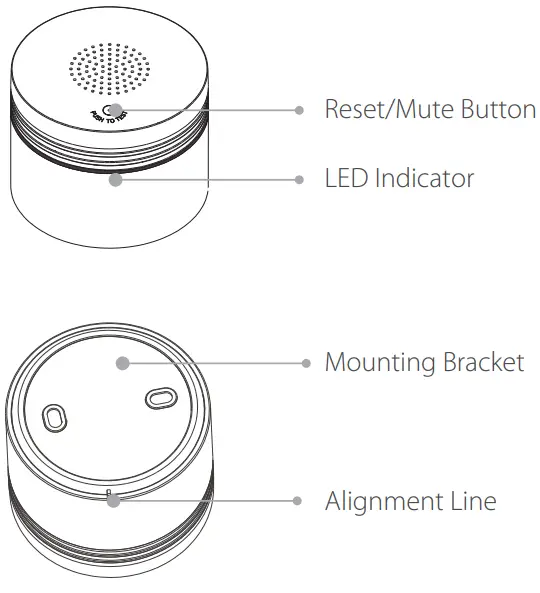 IMOU ZS2 Smart Smoke Alarm - Overview