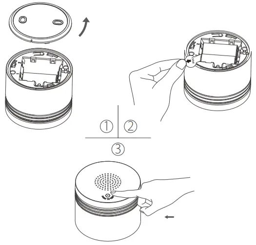 IMOU ZS2 Smart Smoke Alarm - Pairing