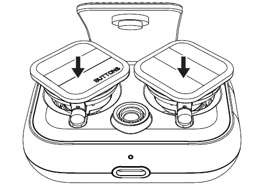 BUTTONS-POPBTN10-Wireless-Earphones-with-Charging-Case-16