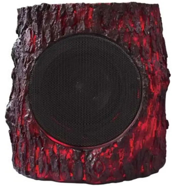 SUPERSONIC SC-1585TS LED Tree Stump Speaker