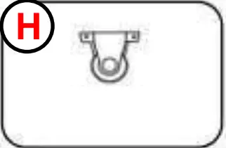 Directional flat wheel