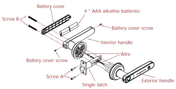 Geek-Technology-B01BK-Geek-Smart-Lever-Lock-FIG-5