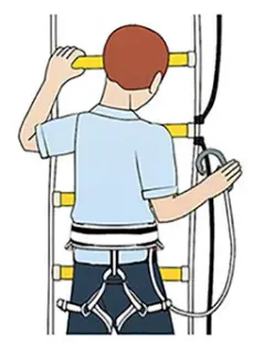 ISOP-10m-Evacuation-Ladder-with-Full-Body-Strap-and-Spring-Hook-FIG-6