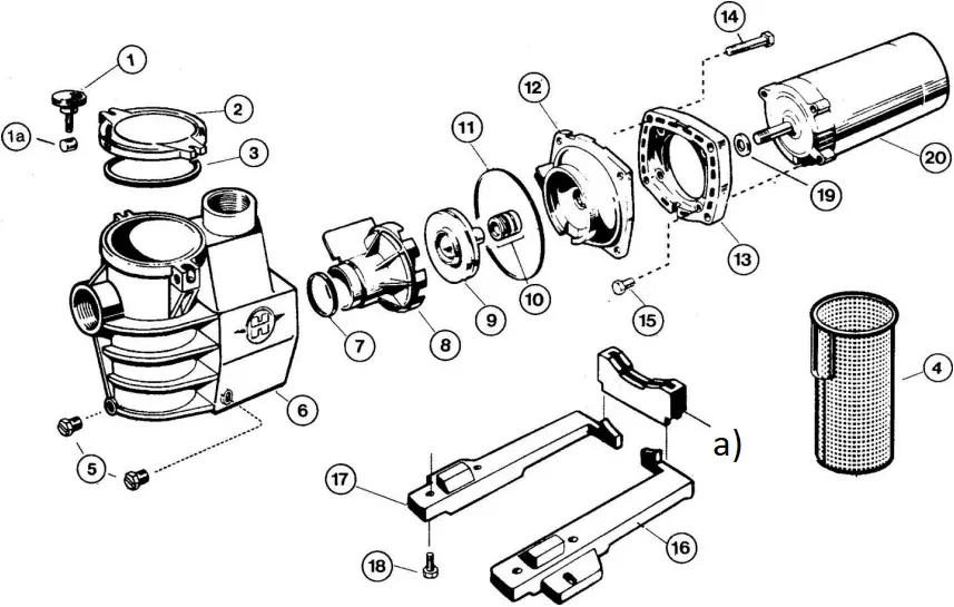 HAYWARD SP2807X10W - Replacement Parts