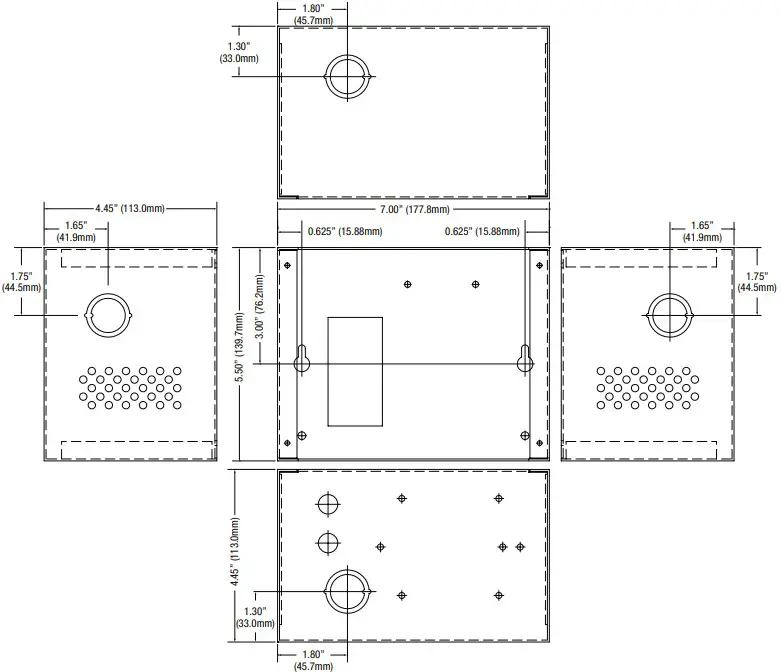 Enclosure Dimensions