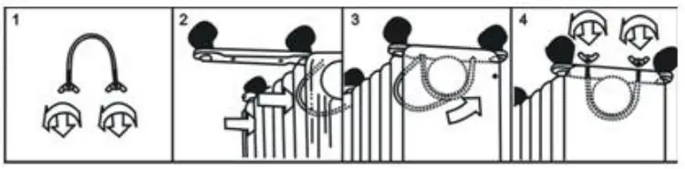 anko AOH15 5 Fin Oil Column Heater Instruction Manual - ASSEMBLY