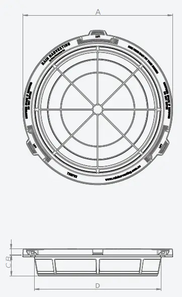 RAIN-HARVESTING-TSEF37-Easy-Fit-Side-Mesh-Tank-Screen-with-Screw-Down-Ring-FIG-1