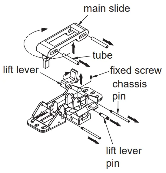 CAL ROYAL N MR7700 Entrance Mortise Lock Rim Exit Device - fig3