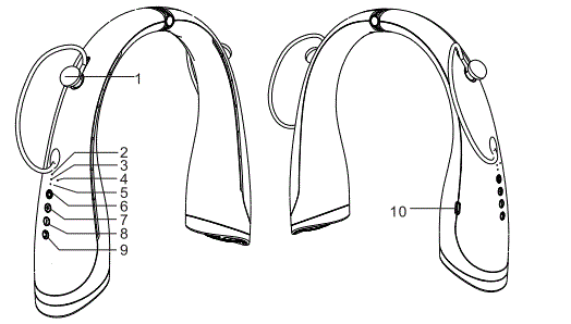 Shenzhen-Weiteshijia-U-23-Bluetooth-Neck-Fan-with-Headphone-FIG-1