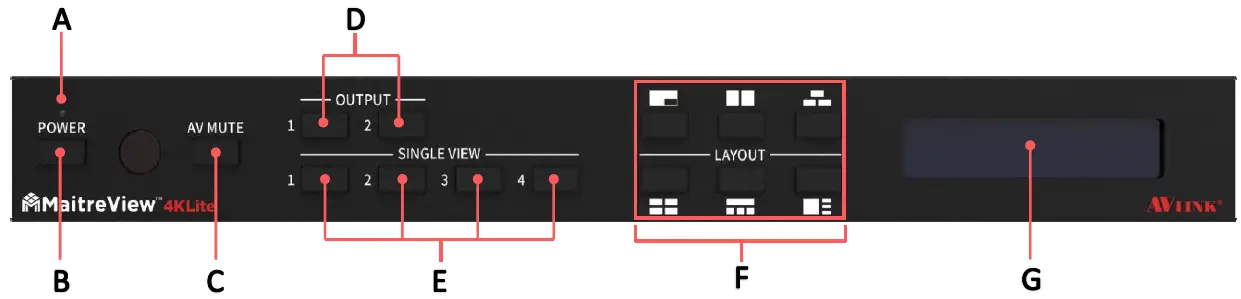 AV LINK MaitreView 4KLite Multi-Window 1