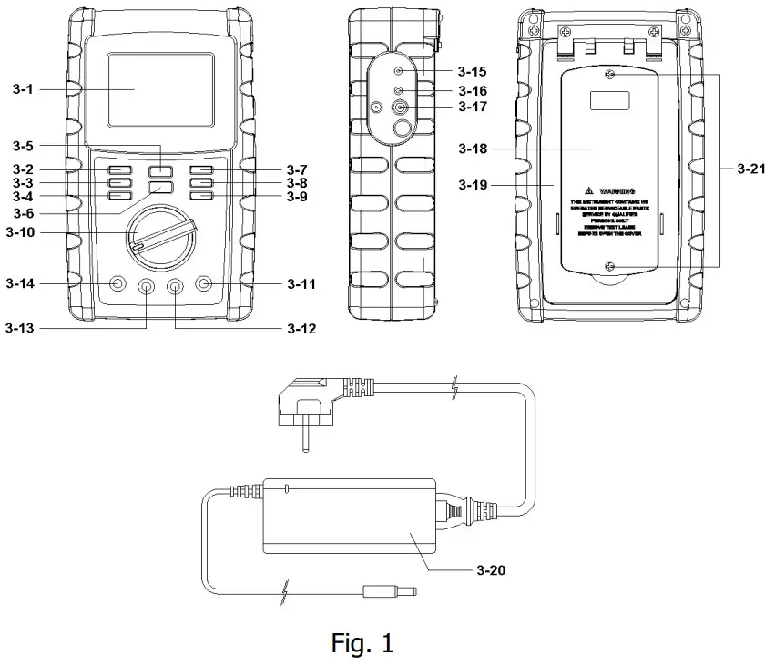Lutron MO-2014 Micro-Ohm Meter - fig1