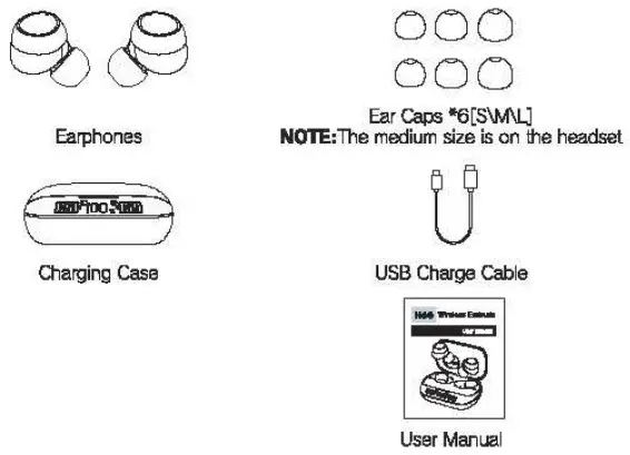 YOUTHINK H66 Wireless Earbuds - fig 2