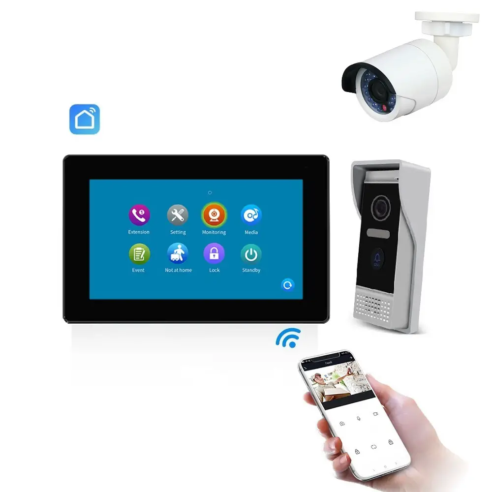 VAIREMA-92214-SLIM-SmartHome-WiFi-Telephone-Entry-System-product