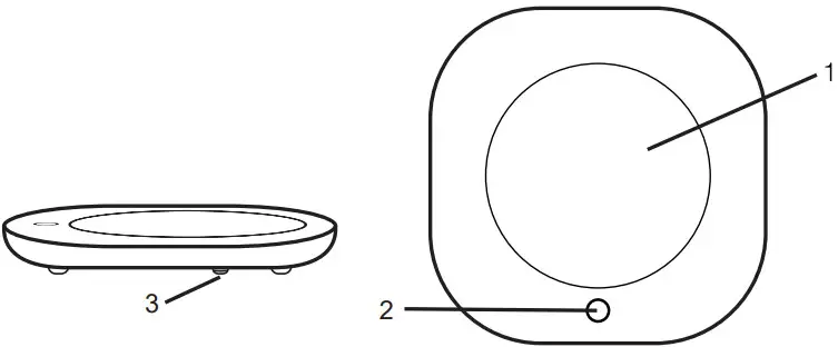 MW1-NBA-BUL-LG1 NBA Chicago Bulls Single Cup Red Coffee Mug with Warmer - WARMER COMPONENTS