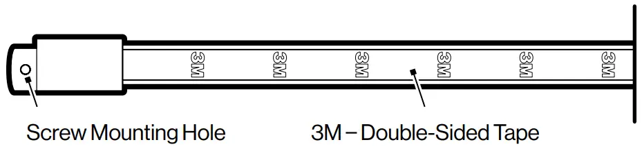 ECOXGEAR SEI-INTRLED8KIT Interior LED Light Strips - Mounting Hole
