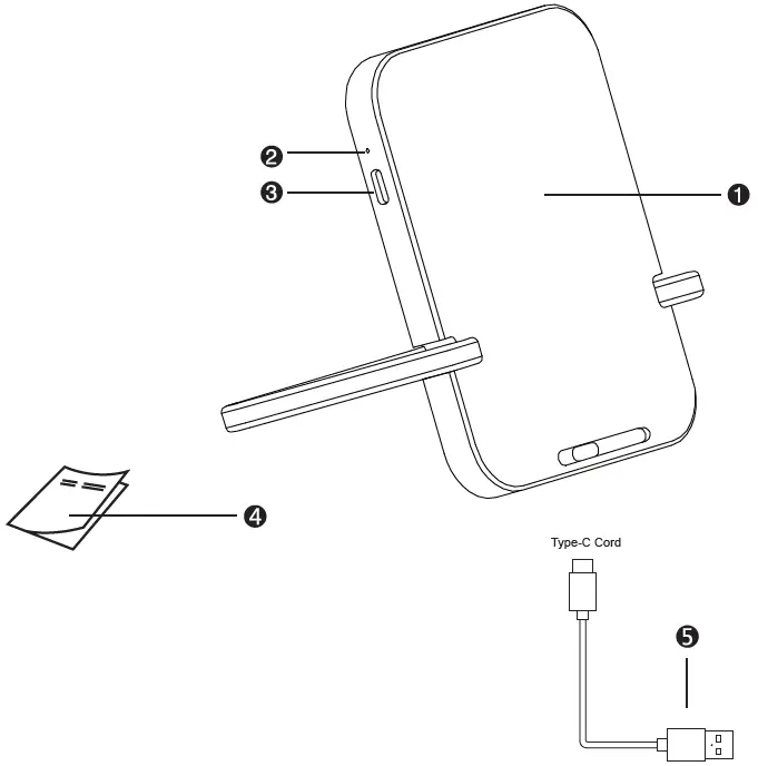 Bamboo-CTEK064-10W-Wireless-Charger-with-Phone-Holder-fig-1